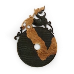 Picture of Archaic Jade Disc With Dragon