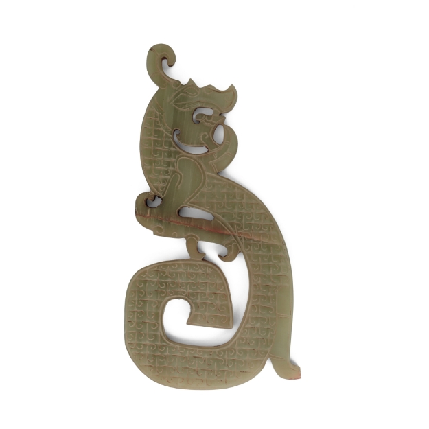 Picture of Han Dynasty Jade Dragon