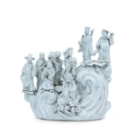 Picture of Dehua of Eight Immortals on Waves