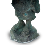 Picture of Bronze Sculpture of a Mother Carrying Child 