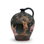 Picture of Western Redware Jug with Asian-Inspired Motifs