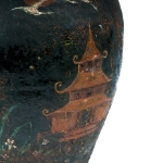 Picture of Western Redware Jug with Asian-Inspired Motifs