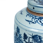 Picture of  Pair of Chinese Blue and White Ginger Jars