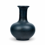 Picture of Red Pottery Uniform Color Vase