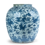 Picture of One of a Kind, Unique, Large Wanli Blue and White Jar