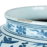 Picture of One of a Kind, Unique, Large Wanli Blue and White Jar
