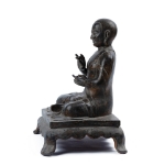 Picture of Seated Tibetan Lama in Meditation