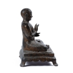 Picture of Seated Tibetan Lama in Meditation