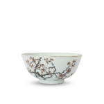 Picture of Porcelain Bowl with Plum Blossom Design