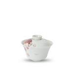 Picture of Porcelain Bowl with Red Grape Vine Design