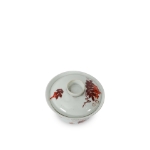 Picture of Porcelain Bowl with Red Grape Vine Design