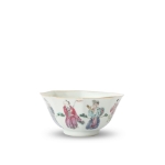 Picture of Famille rose octagonal Porcelain Bowl with Figure Scenes