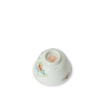 Picture of Famille Rose Bowl with Figures and Floral Scrolls