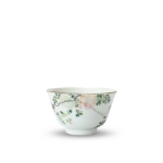 Picture of Famille Rose Bowl with Birds and Blossoms