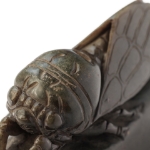 Picture of Soapstone Carving of a Cicada with Seal