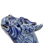 Picture of Blue-Glazed Dragon Sculpture