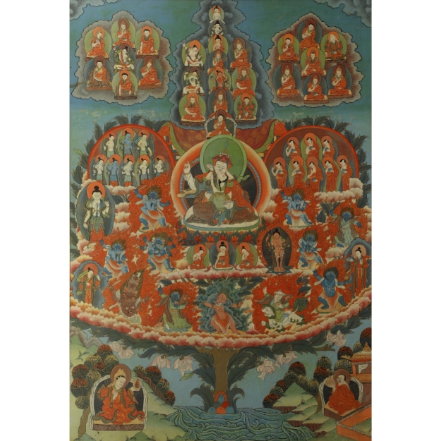 Picture of The Protection Tree and Lineage of Padmasambhava