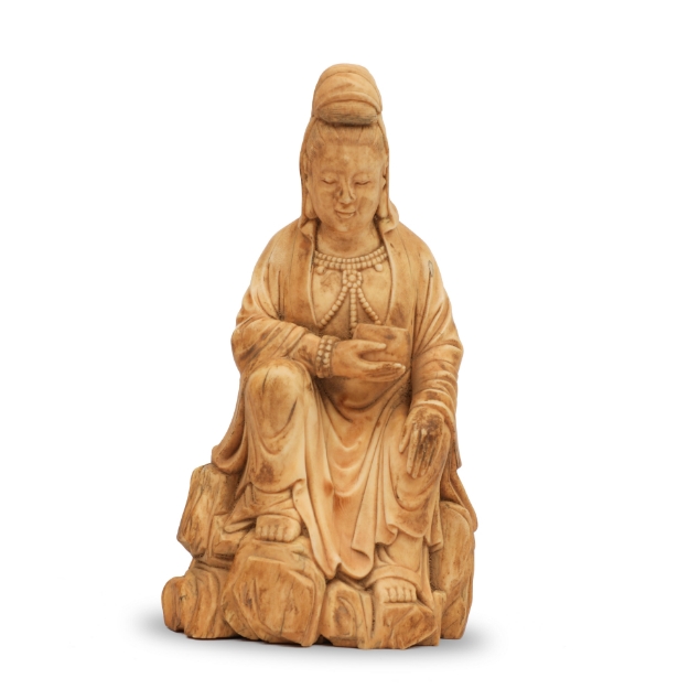 Picture of Ivory Guanyin Statue