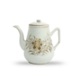 Picture of Porcelain Teapot with Gilt Floral Design and Calligraphy