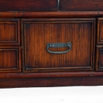 Picture of Antique Chinese Lattice Cabinet