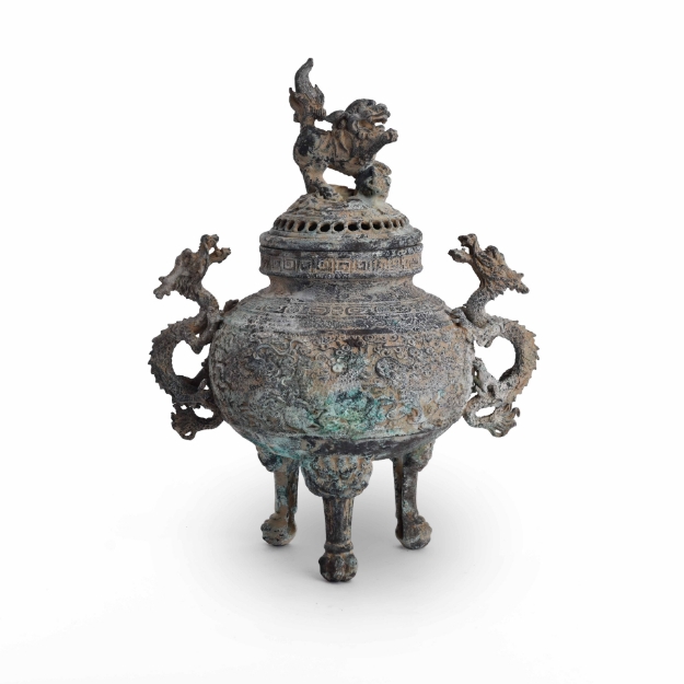 Picture of Archaic-Style Bronze Censer 